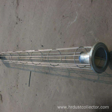 Bag type dust collector support frame